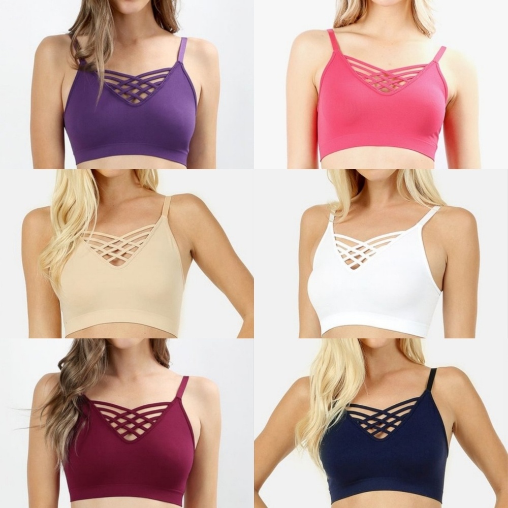 Basket weave bralettes! ***NO OFFERS!*** 😍